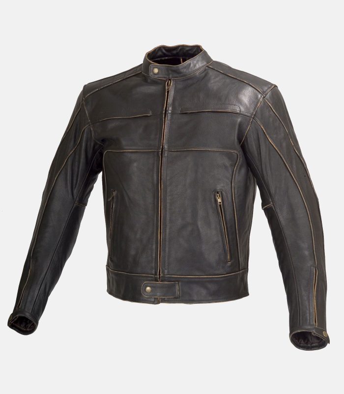 Antique-Style-Buff-Off-Leather-Jacket