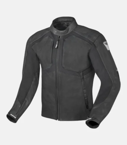 Berik Flexius Motorcycle Leather Jacket-black