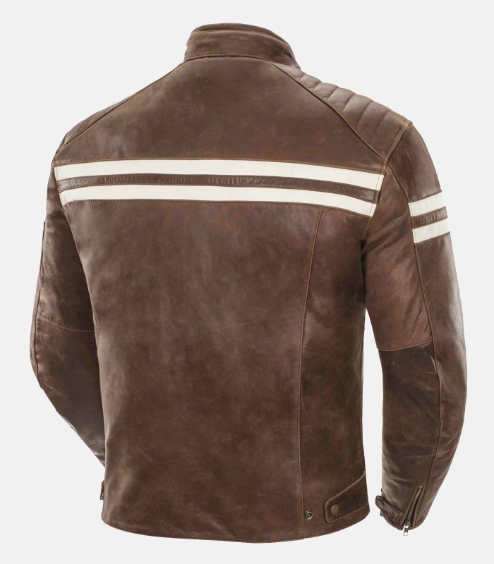 Mens-Antique-Leather-Stripe-Jacket-Back