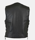 Mens Fishhook Buckles Vest with Zipped Pockets