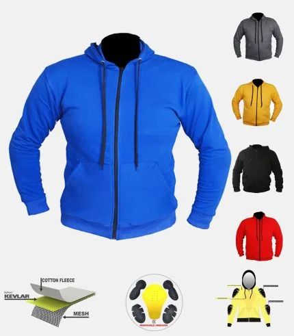 Motorcycle Kevlar Fleece Hoodies